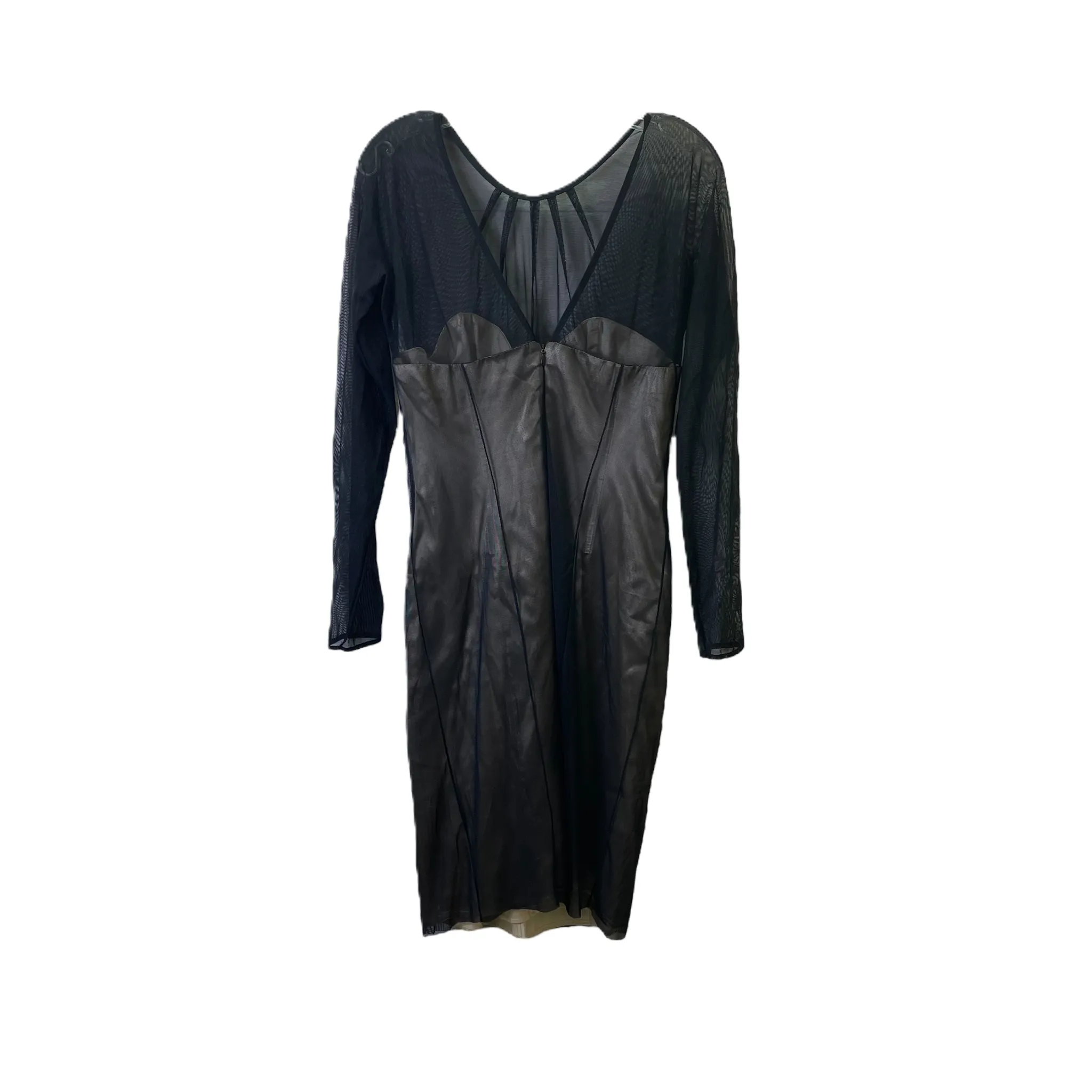 Black Dress Party Short By Moda Intl, Size: L