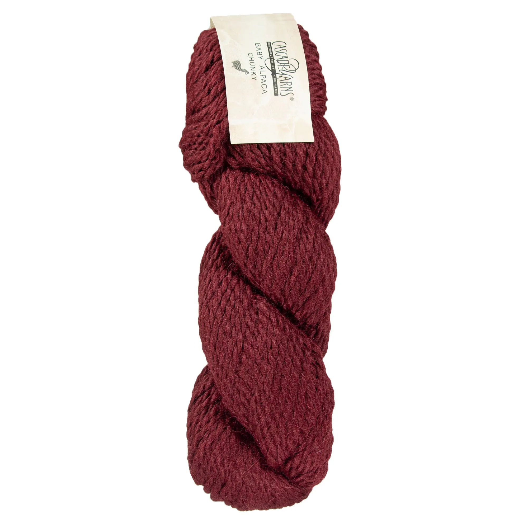 Cascade Yarns Baby Alpaca Chunky Yarn - 579 Burgundy