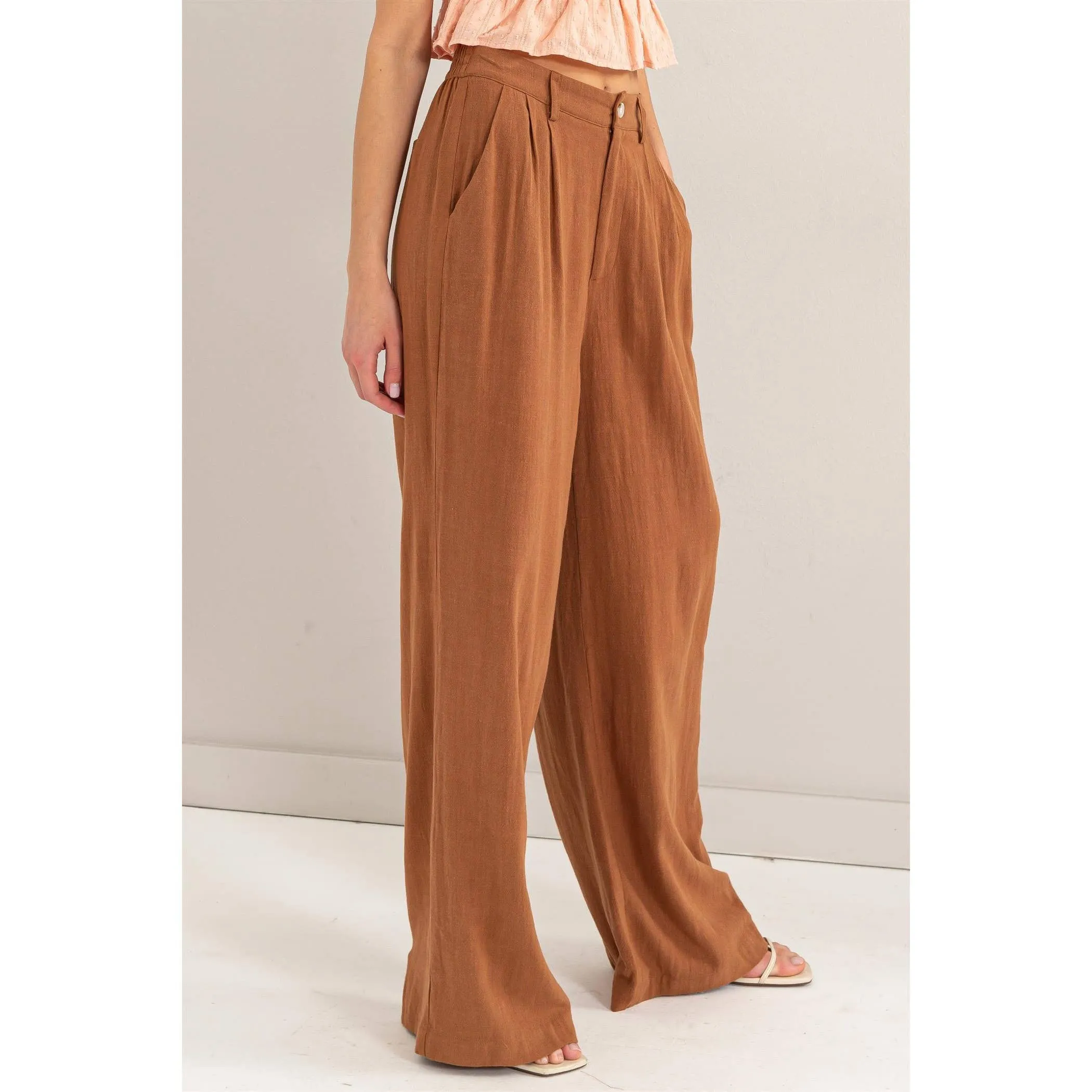 Catch A Breeze Linen Pants