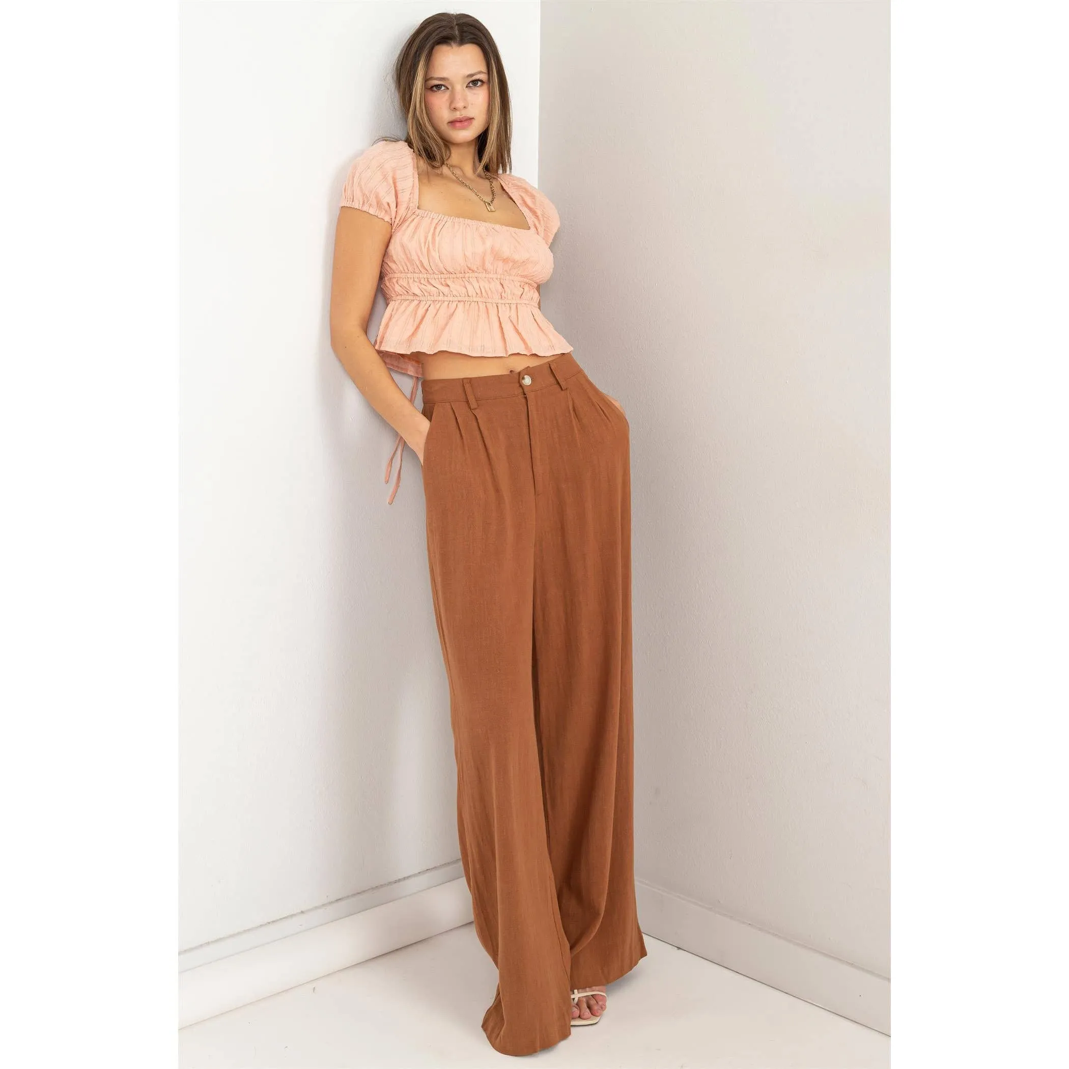 Catch A Breeze Linen Pants