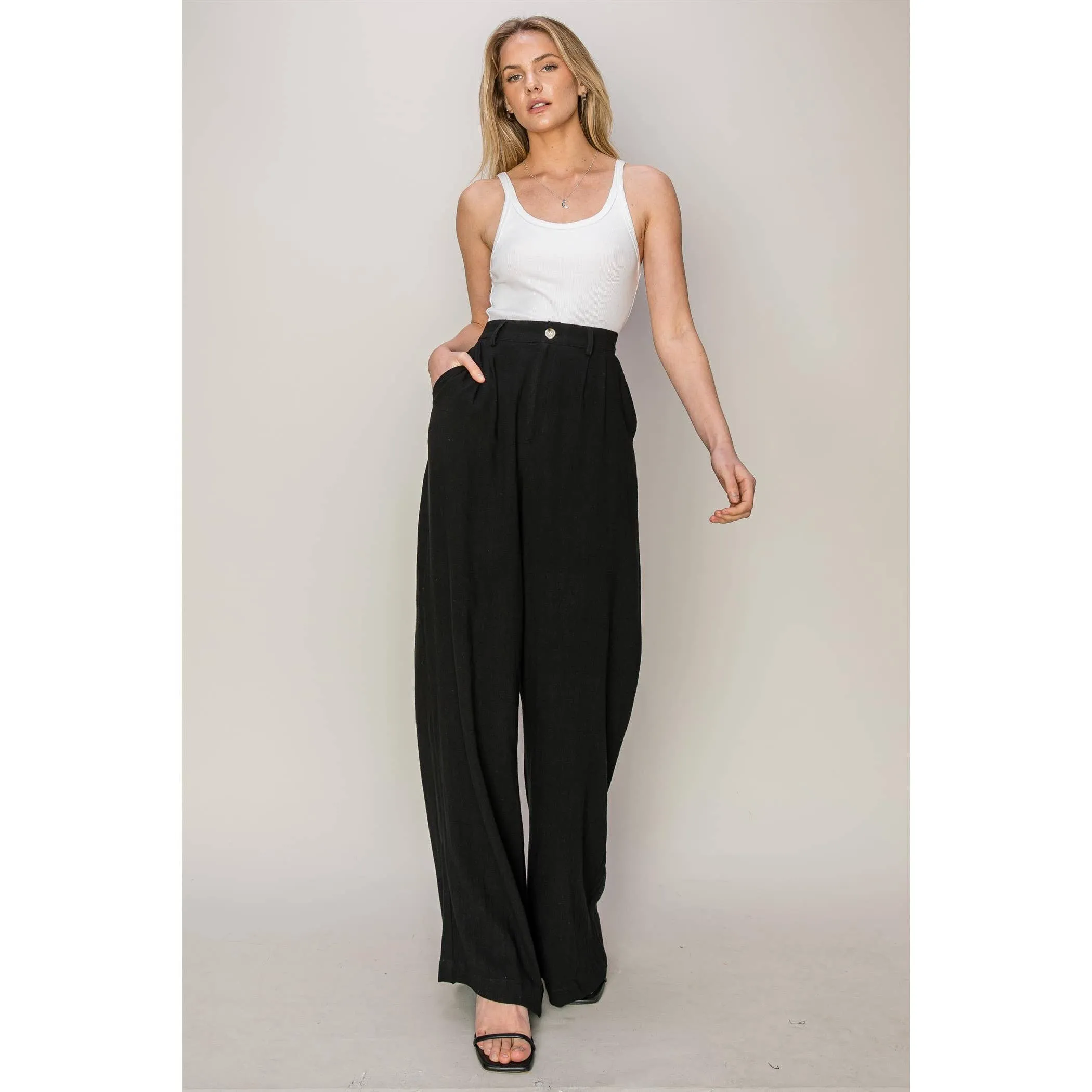 Catch A Breeze Linen Pants