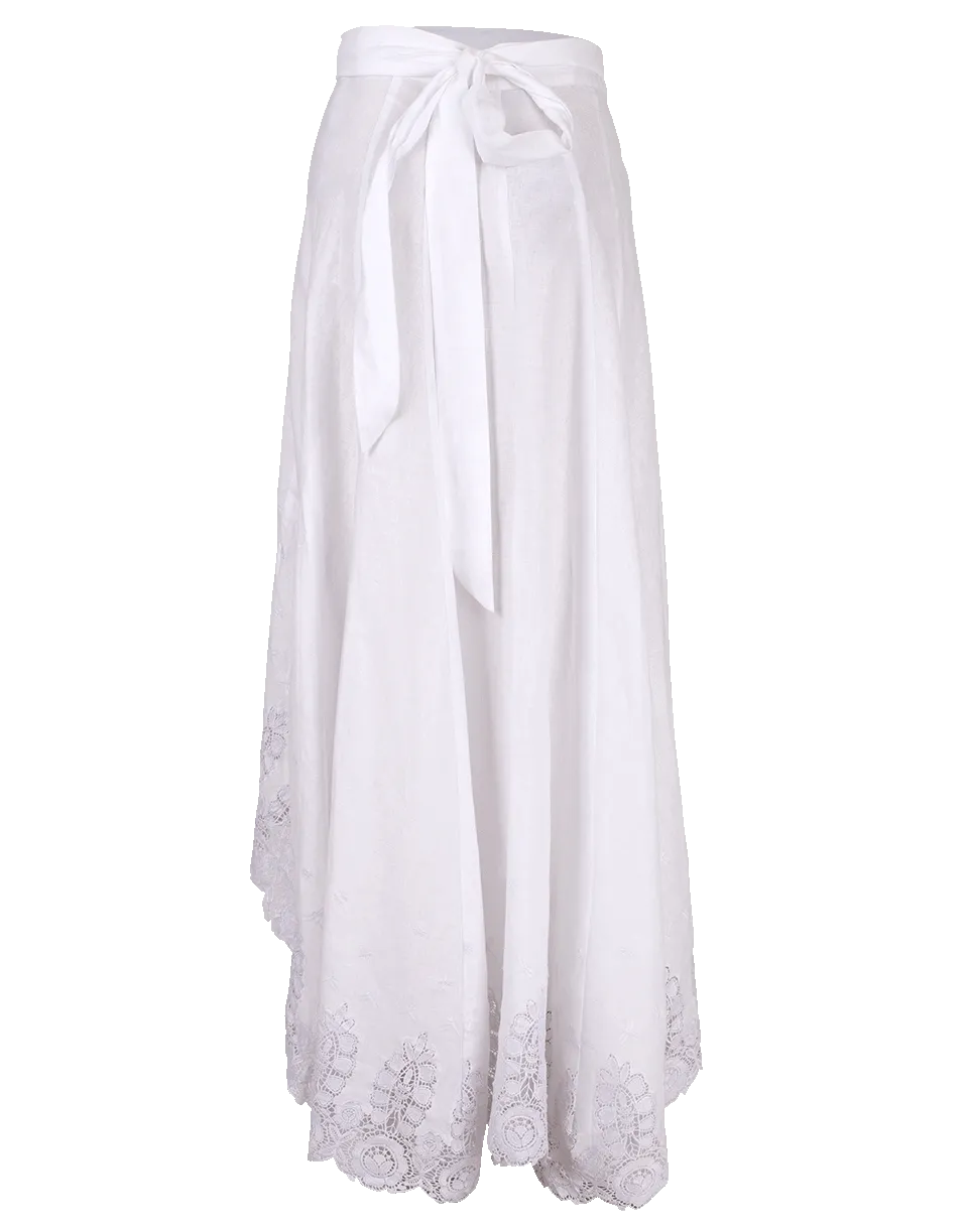 Clarice Wrap Maxi Skirt