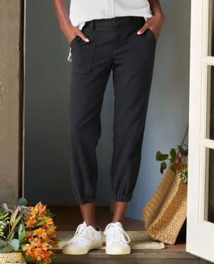 Foxrock Utility Jogger Washed Black