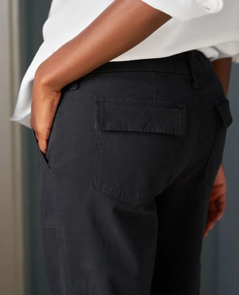 Foxrock Utility Jogger Washed Black