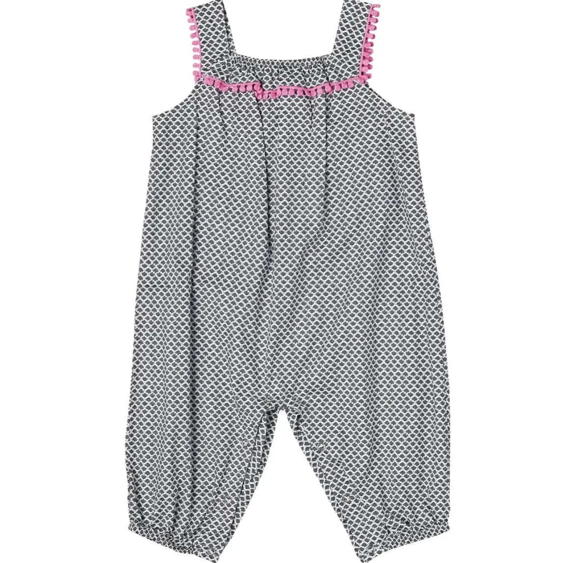 Gray Bohemian Playsuit