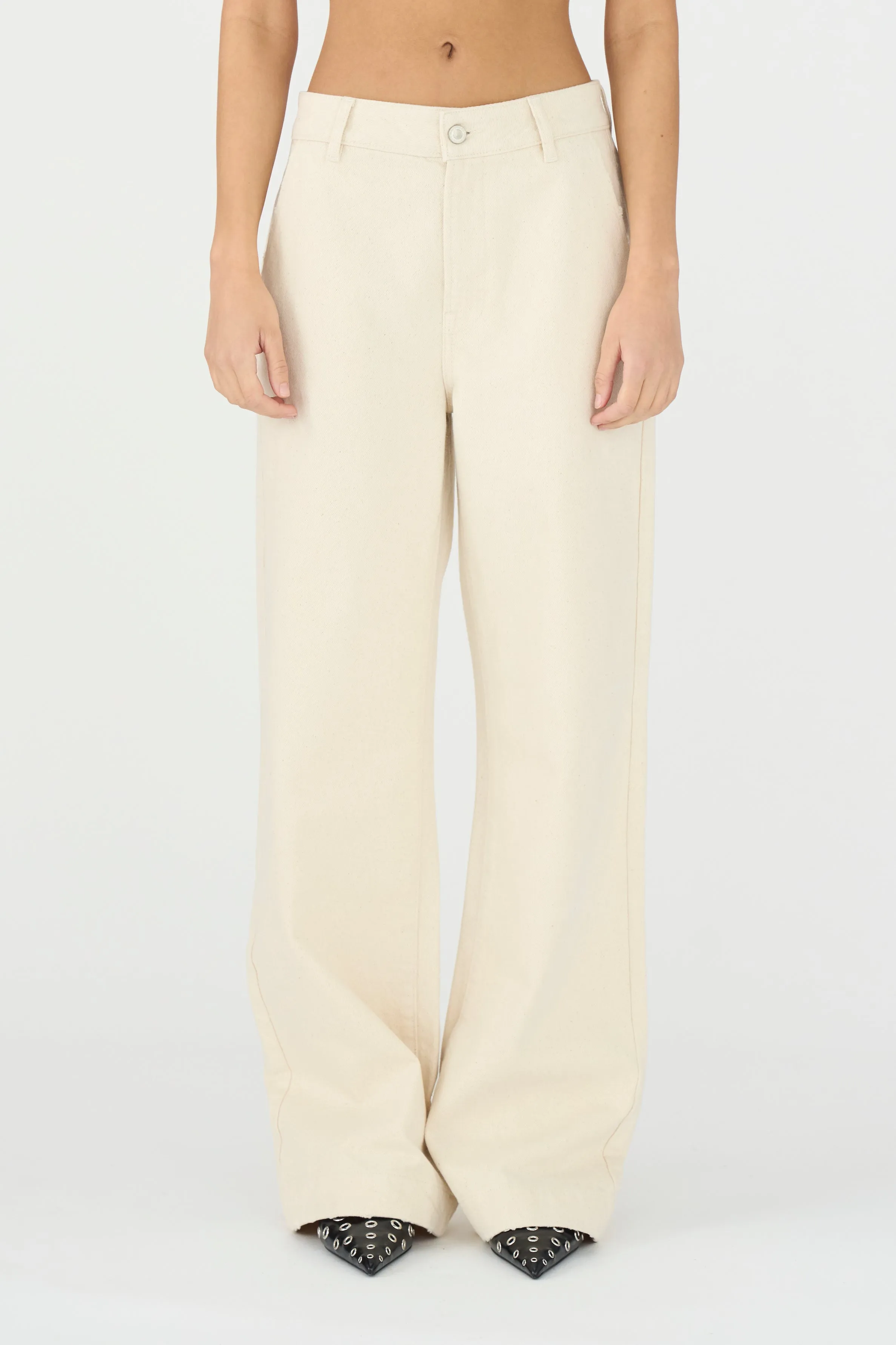 IVY-Augusta French Jeans Wash Ecru