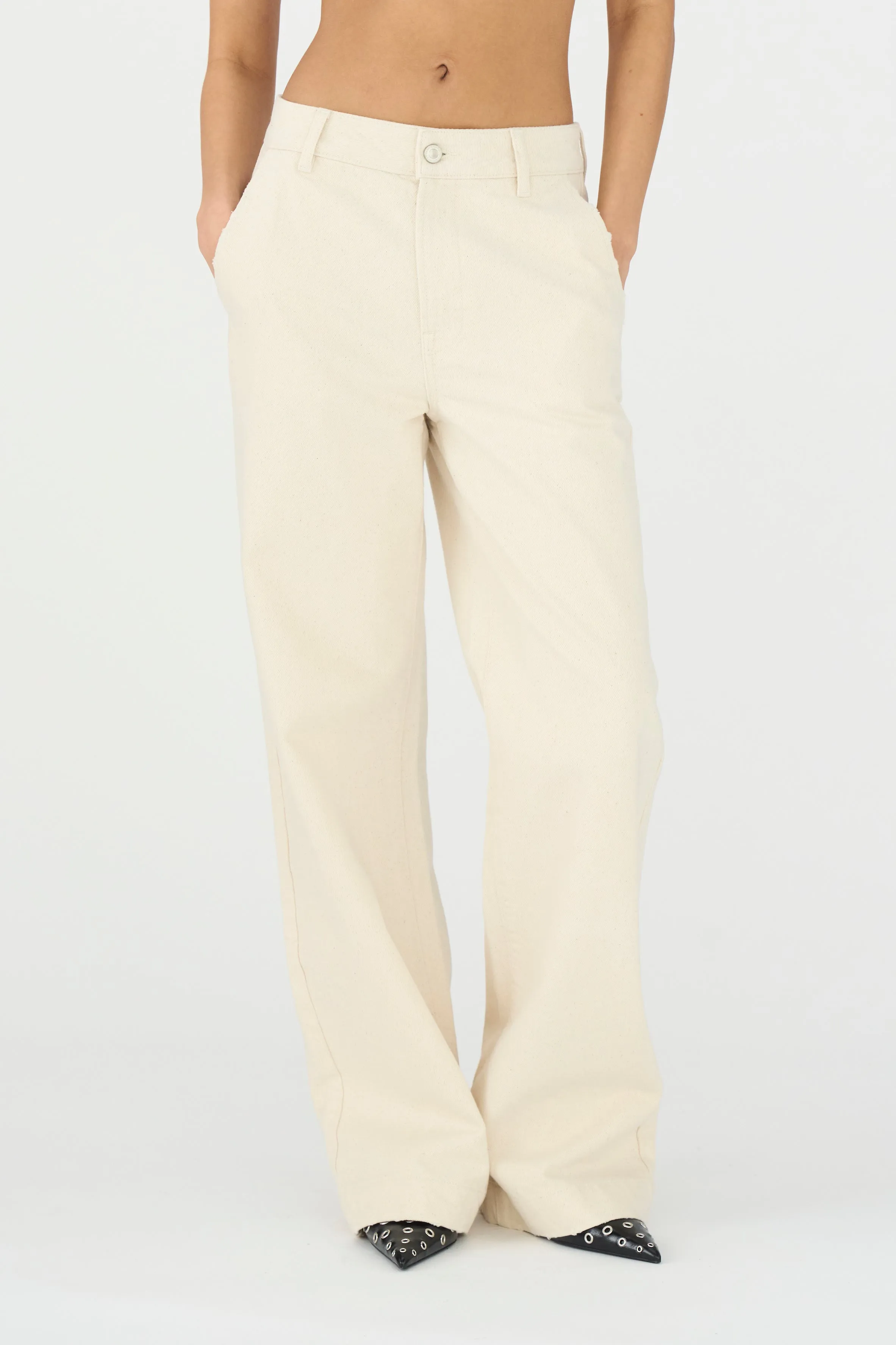 IVY-Augusta French Jeans Wash Ecru