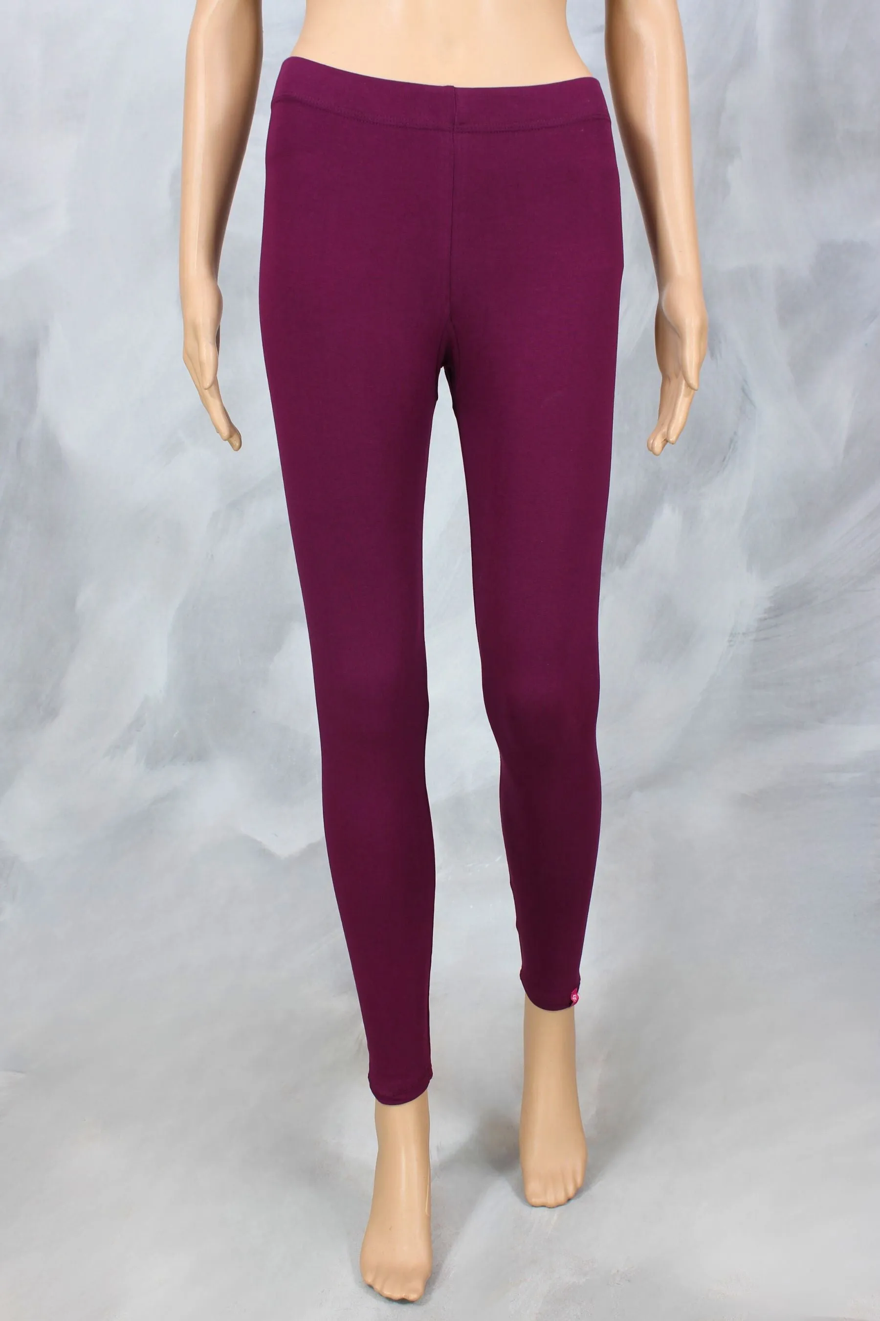 JCS Elite Ankle-Length Leggings with 4-Way Stretch Lycra & Chic Finish