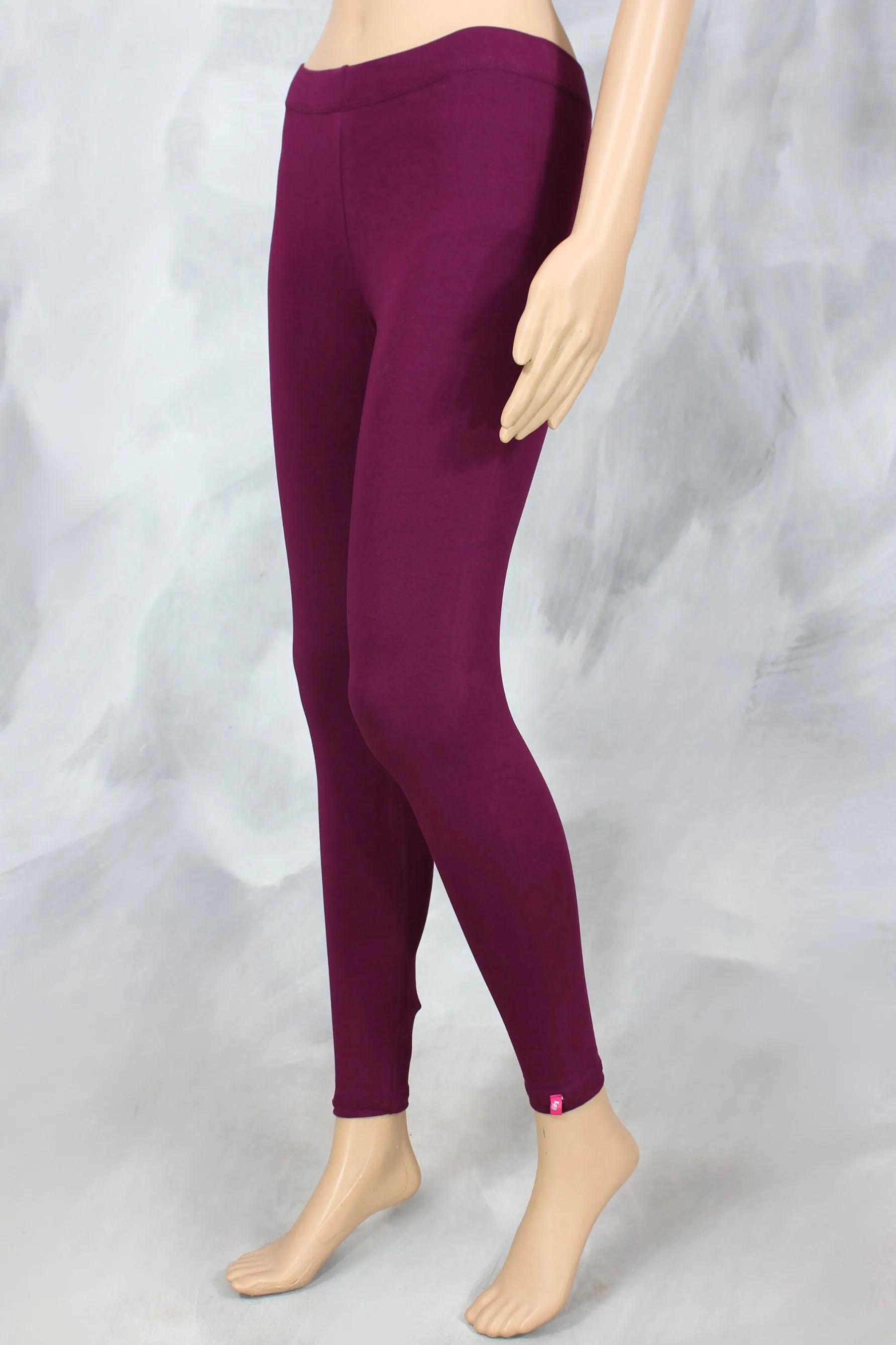 JCS Elite Ankle-Length Leggings with 4-Way Stretch Lycra & Chic Finish