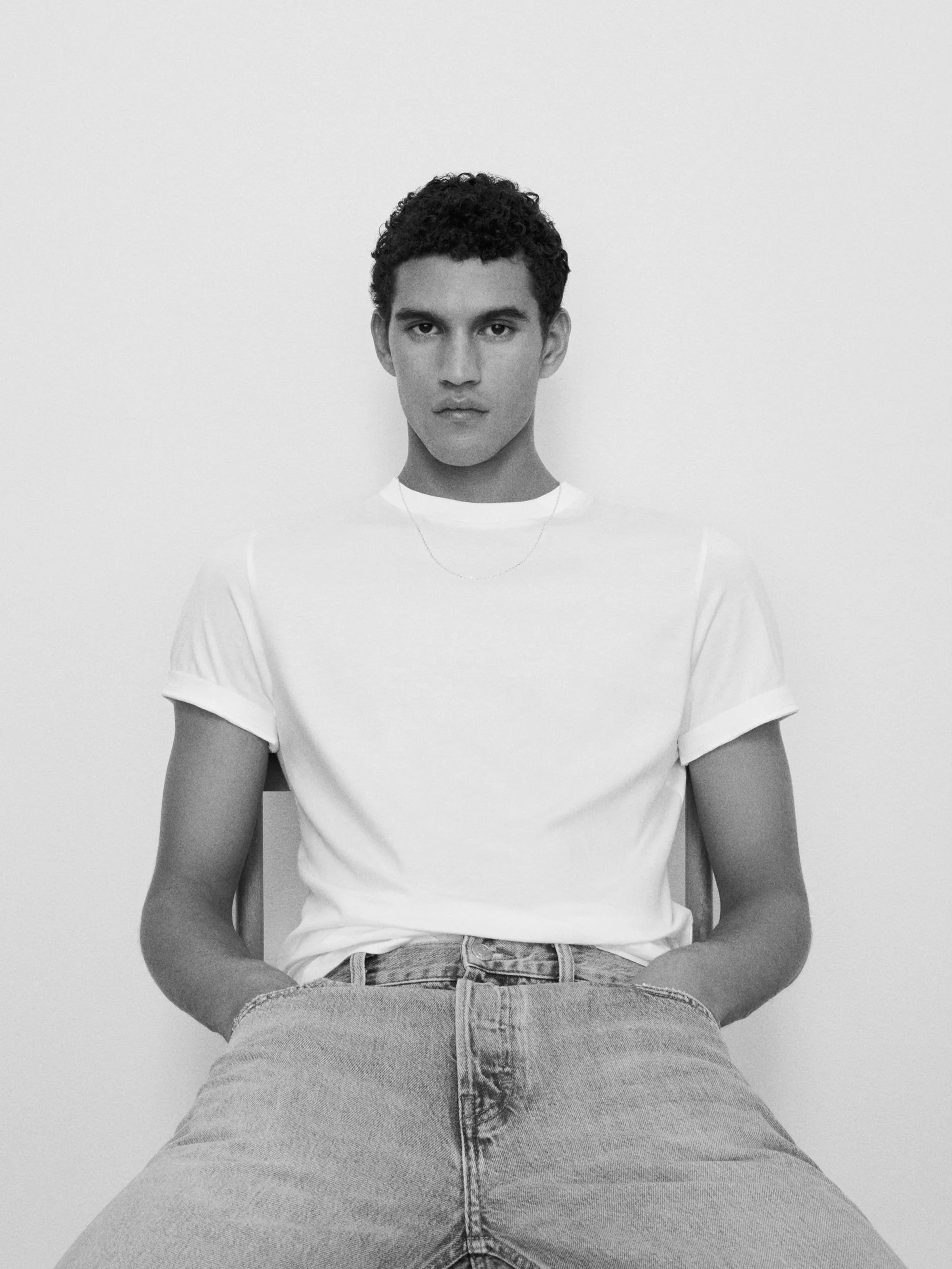 Light Cotton Tee -- White