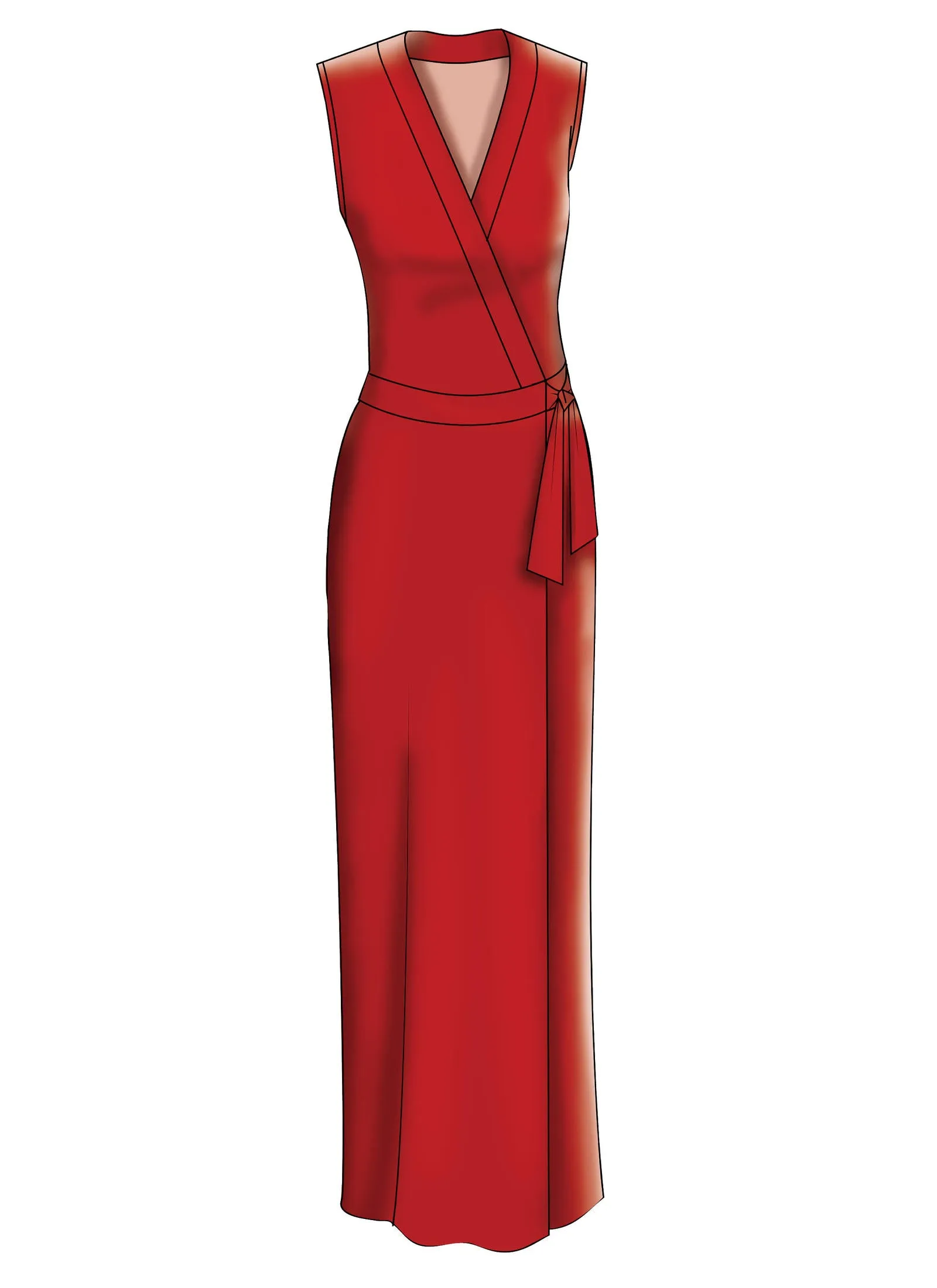 McCalls 7662 / Misses Wrap Dress   Romper   Jumpsuits