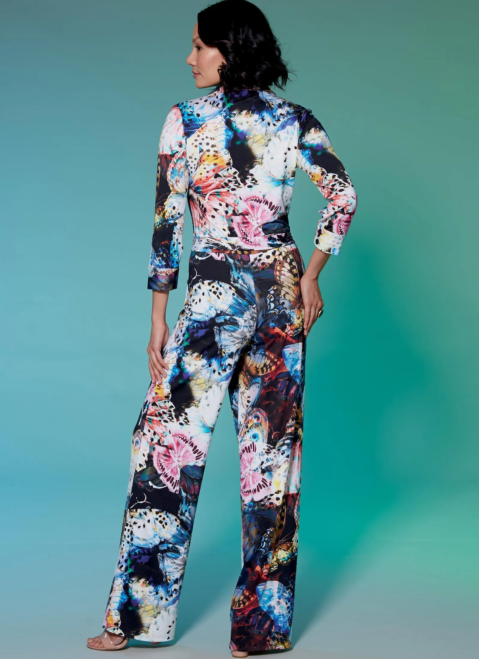 McCalls 7662 / Misses Wrap Dress   Romper   Jumpsuits