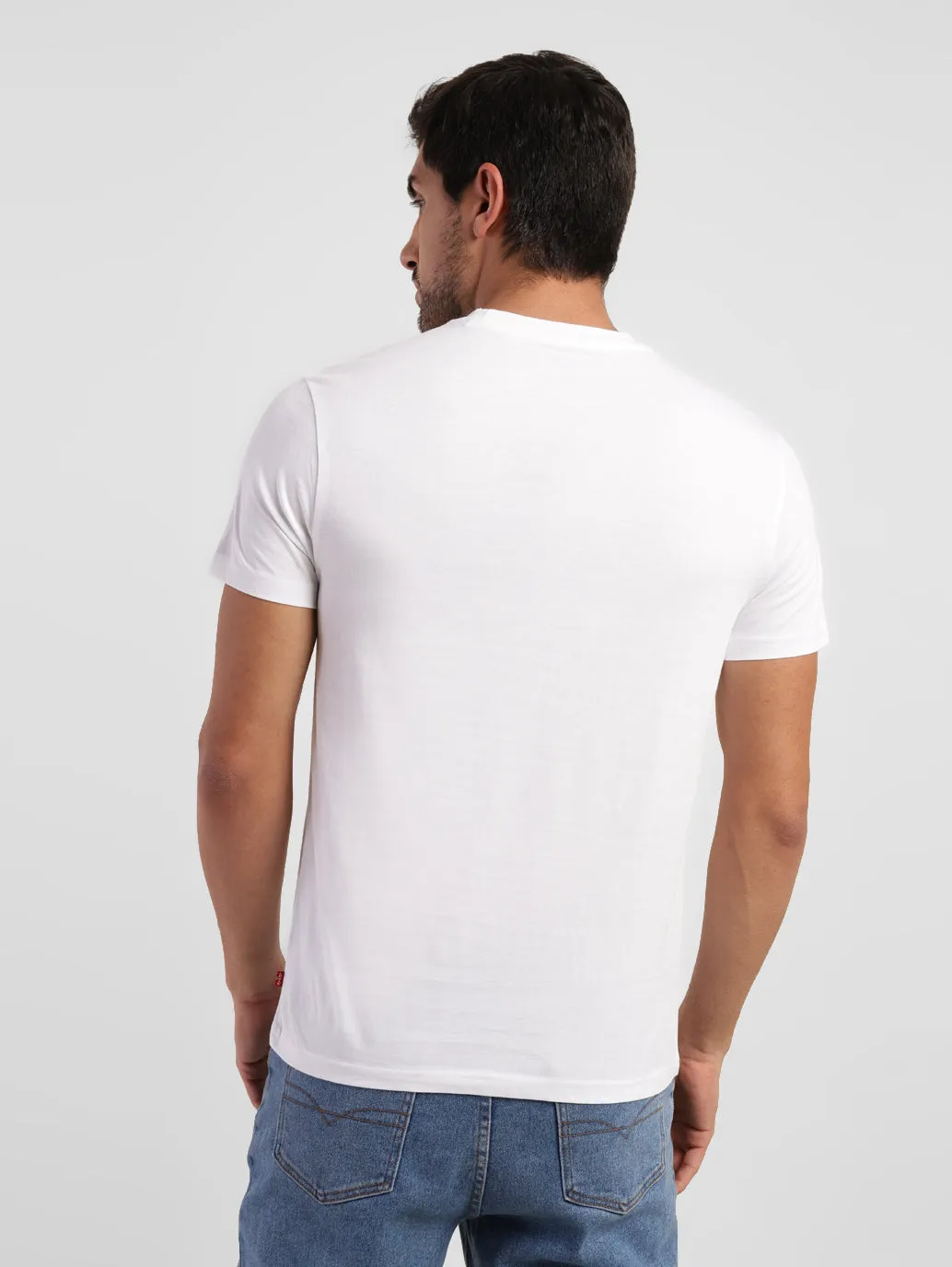 Men's Brand Logo Slim Fit T-shirt