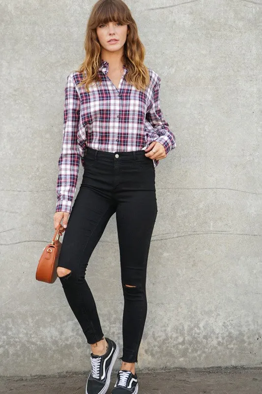 Motta Plaid Button Up