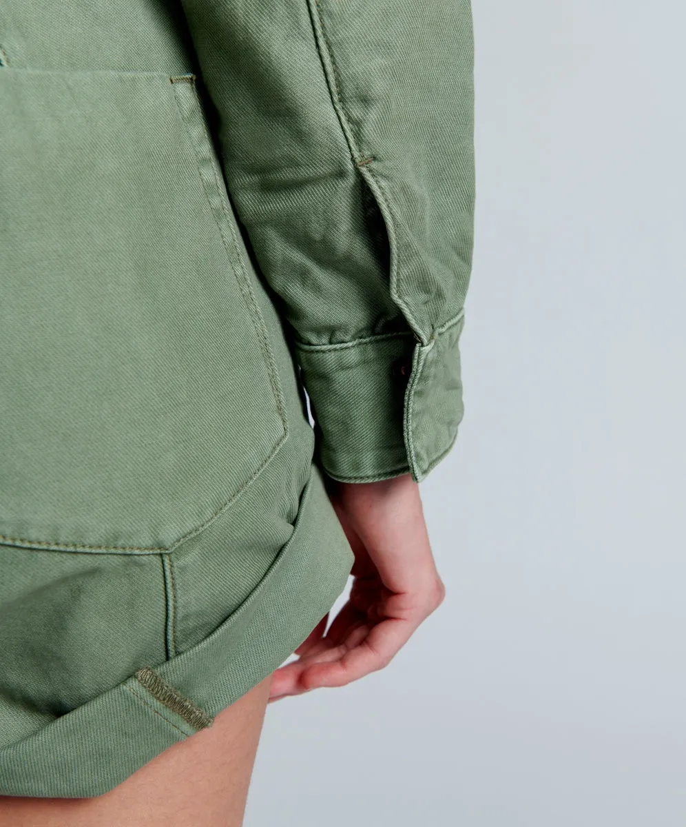 OneTeaspoon WOMENS SUPER KHAKI CARGO PROPHECY JUMPSUIT - SUPER KHAKI