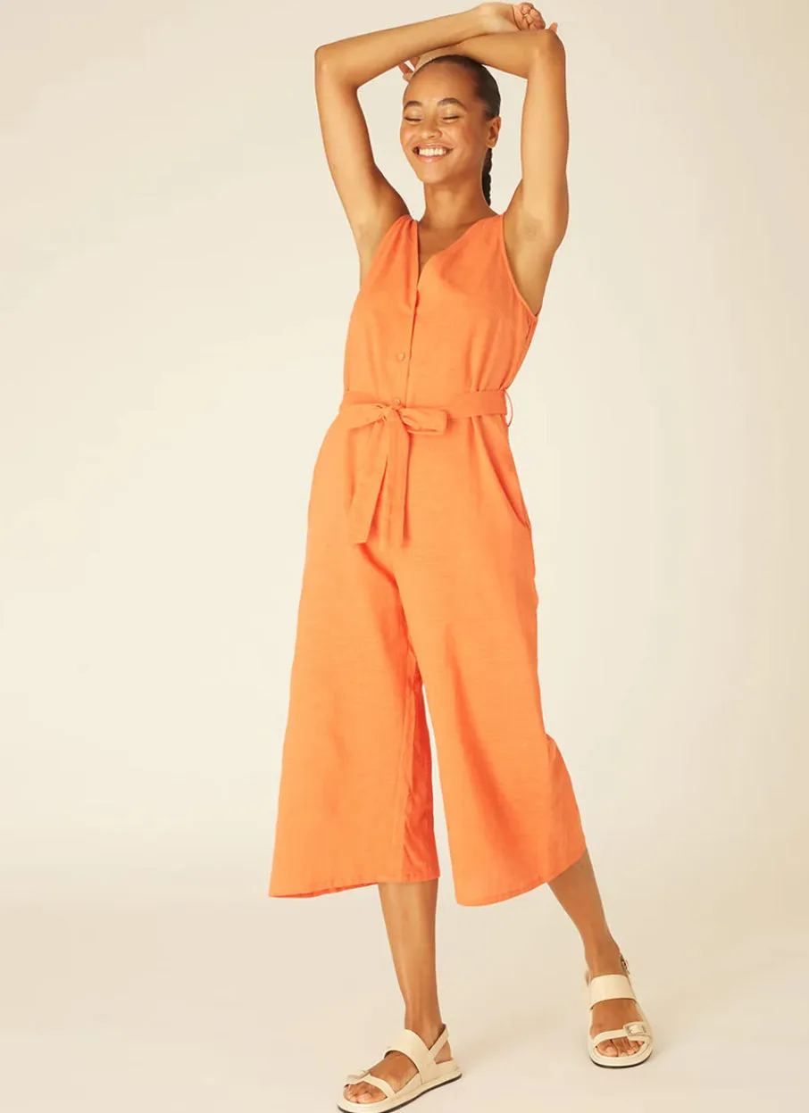 PEPALOVES PLAYSUIT WITH FRONT TIE