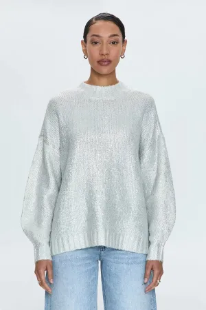 Pistola | Carlen Mock Neck Sweater - Snow Disco
