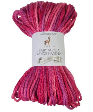 Plymouth Baby Alpaca Grande Hand Dyed 100% Baby Alpaca Yarn