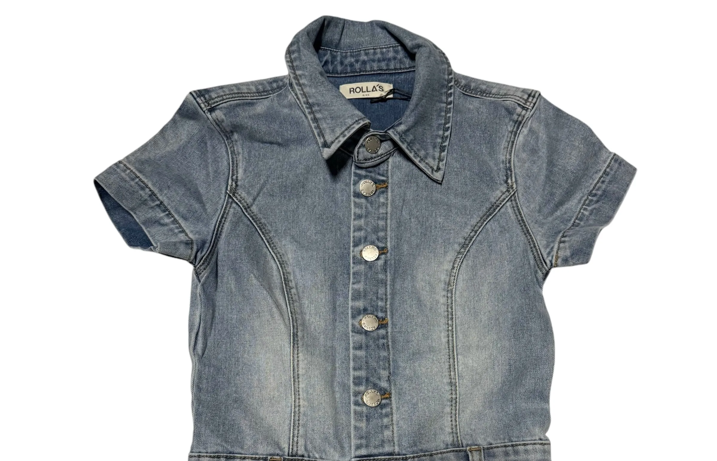 Rolla's Sailor Jumpsuit - Light Vintage Blue