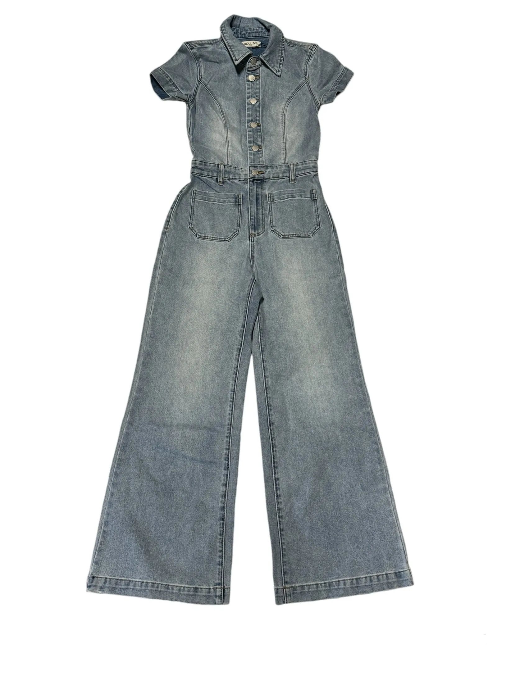 Rolla's Sailor Jumpsuit - Light Vintage Blue