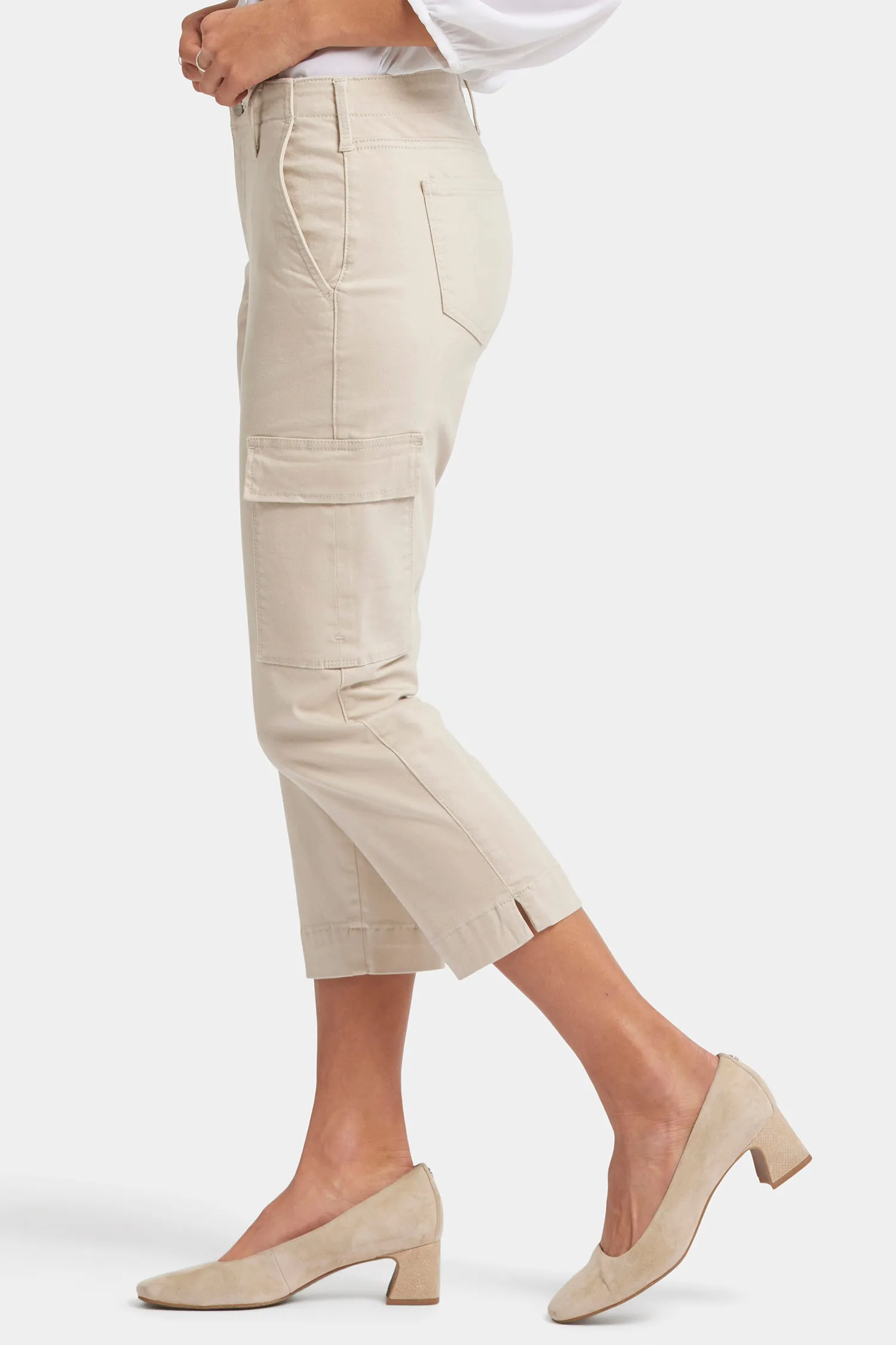Sheri Crop Jeans - Feather