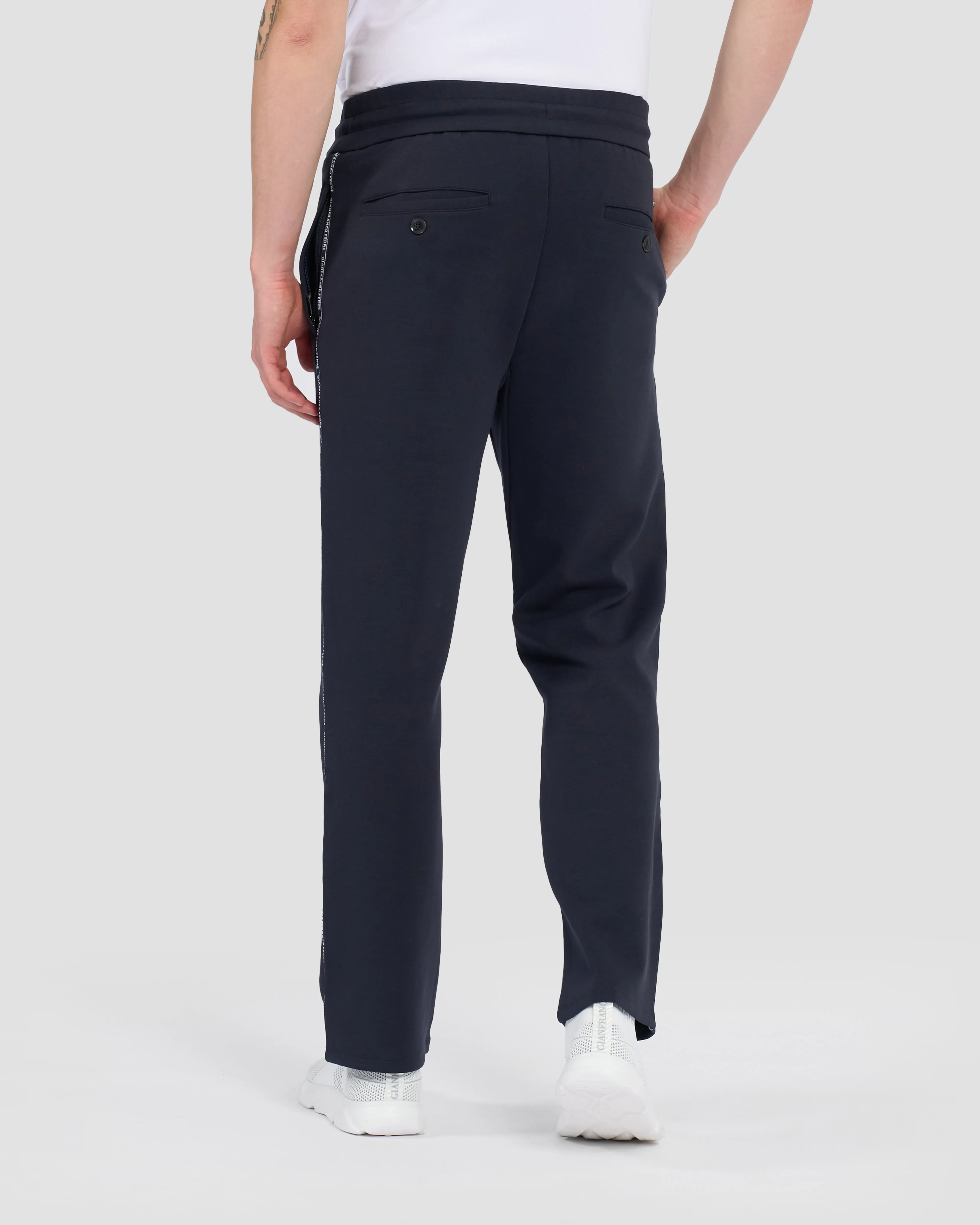 Side Logo Taped Track Pants