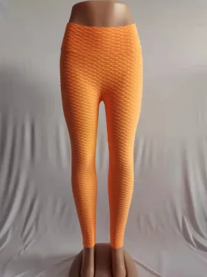 Sporty Sets Leggings Bubble Pants Hip-Flattering Slim Look Yoga Women Activewear