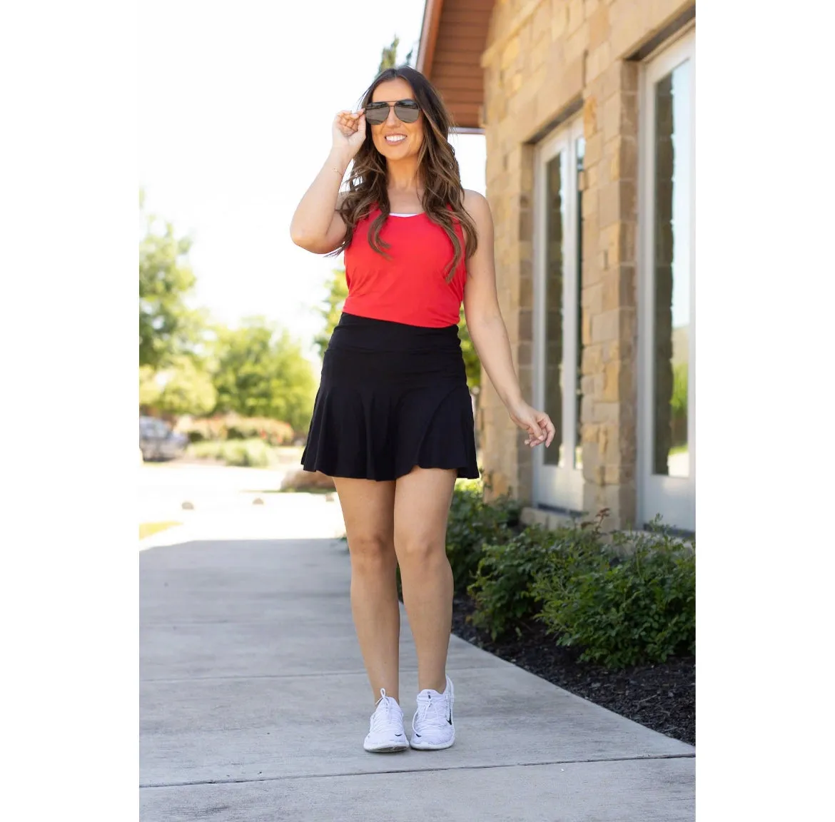 The Brielle Skort- NAVY
