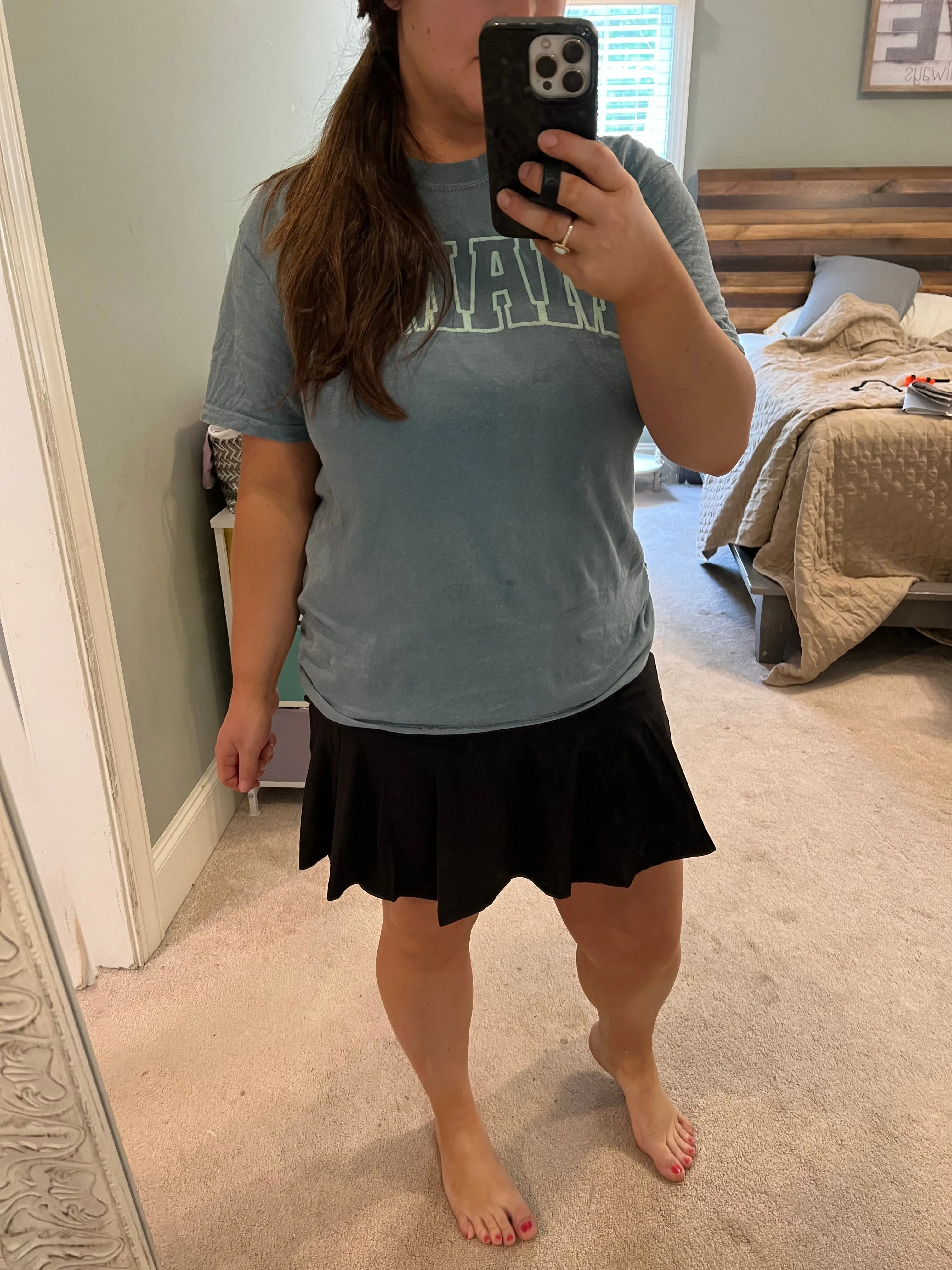 The Brielle Skort- NAVY