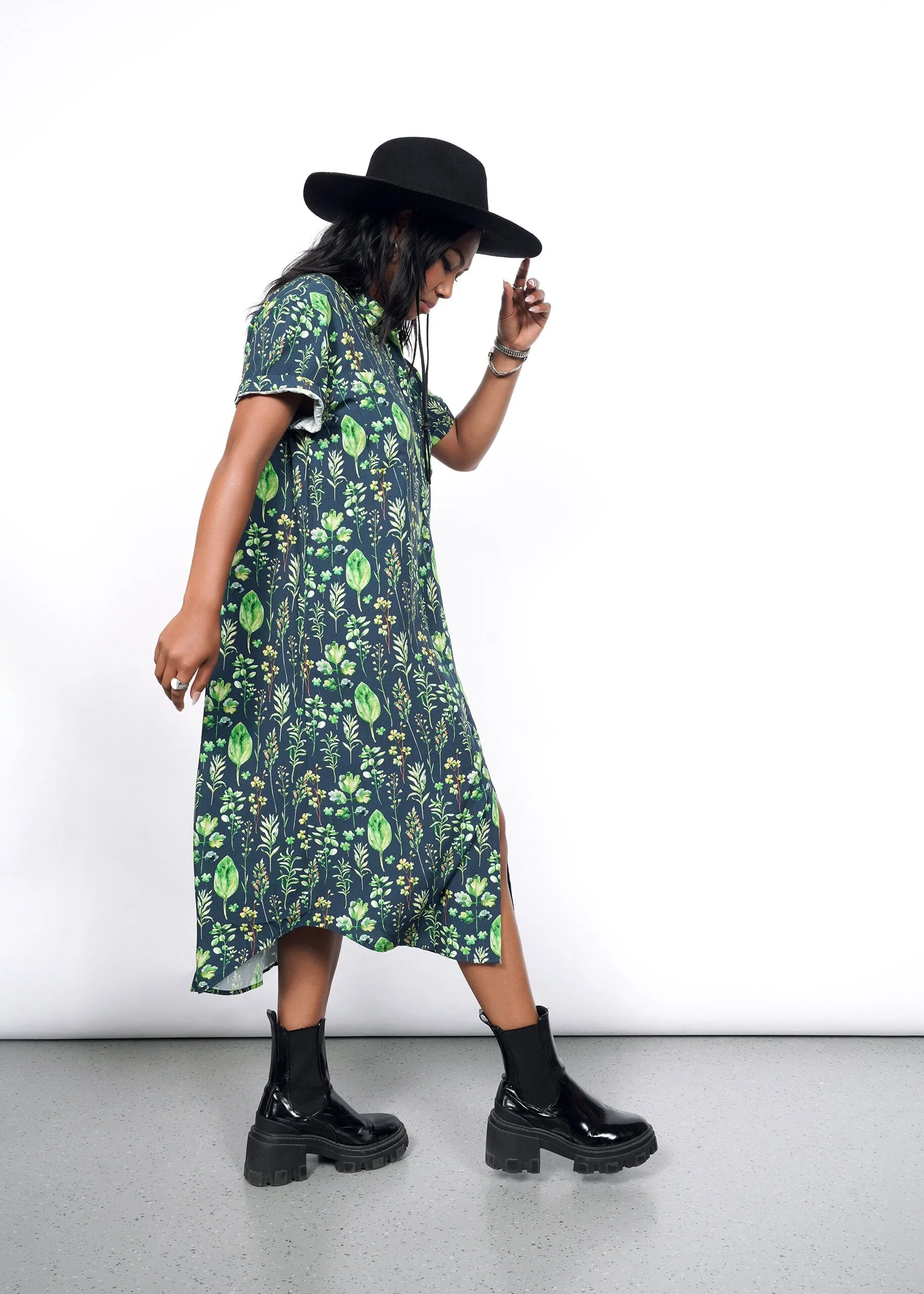 The Empower Shirt Dress