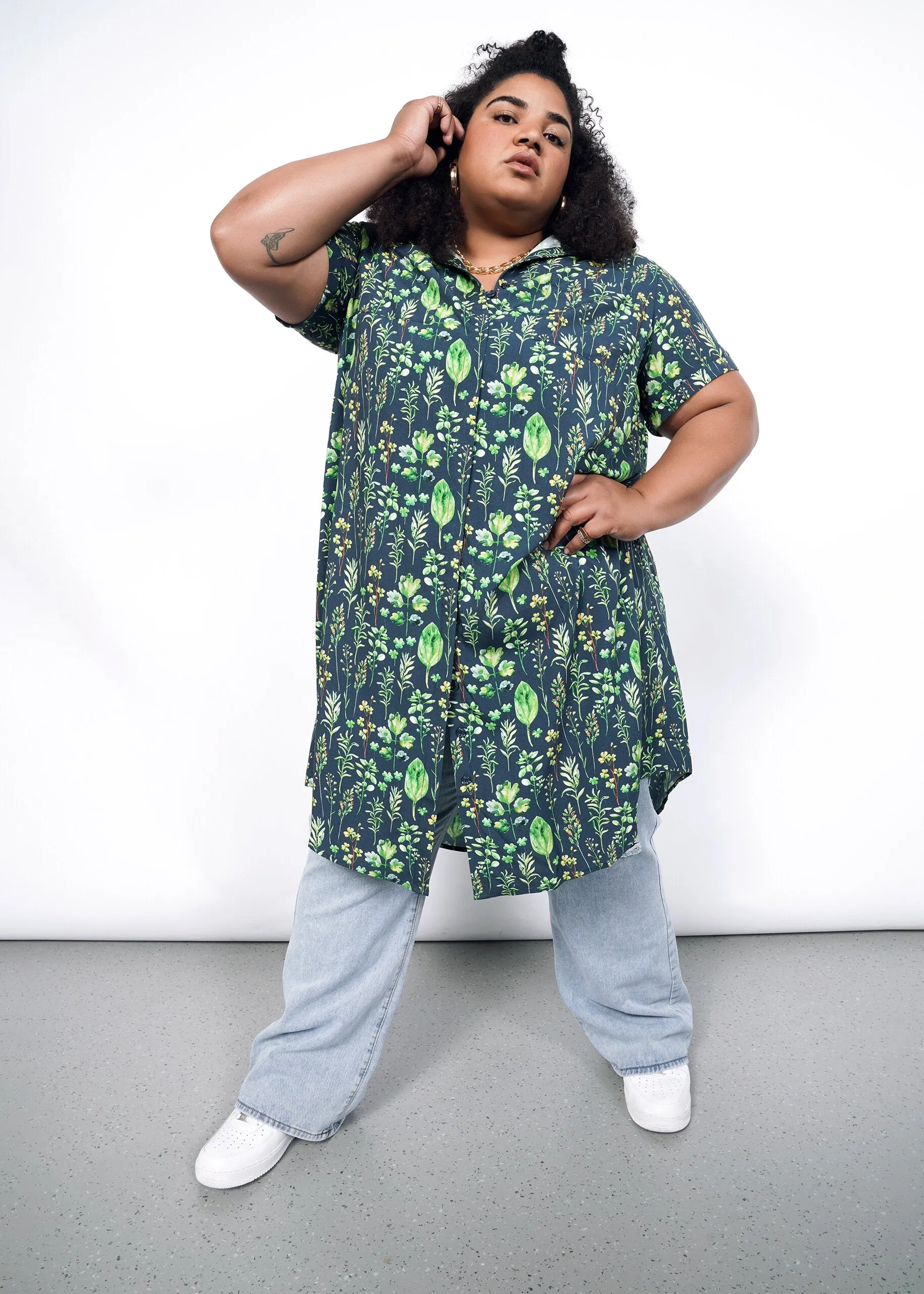 The Empower Shirt Dress