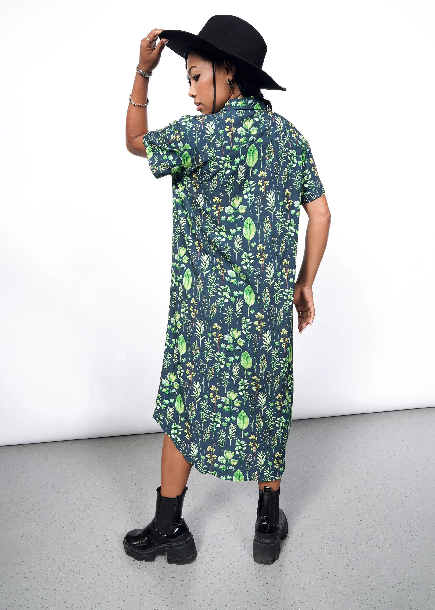 The Empower Shirt Dress
