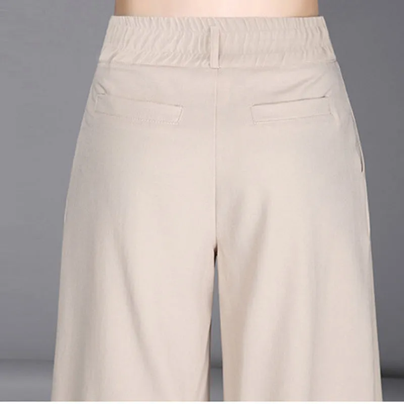 The Summer Elegant Linen Pants