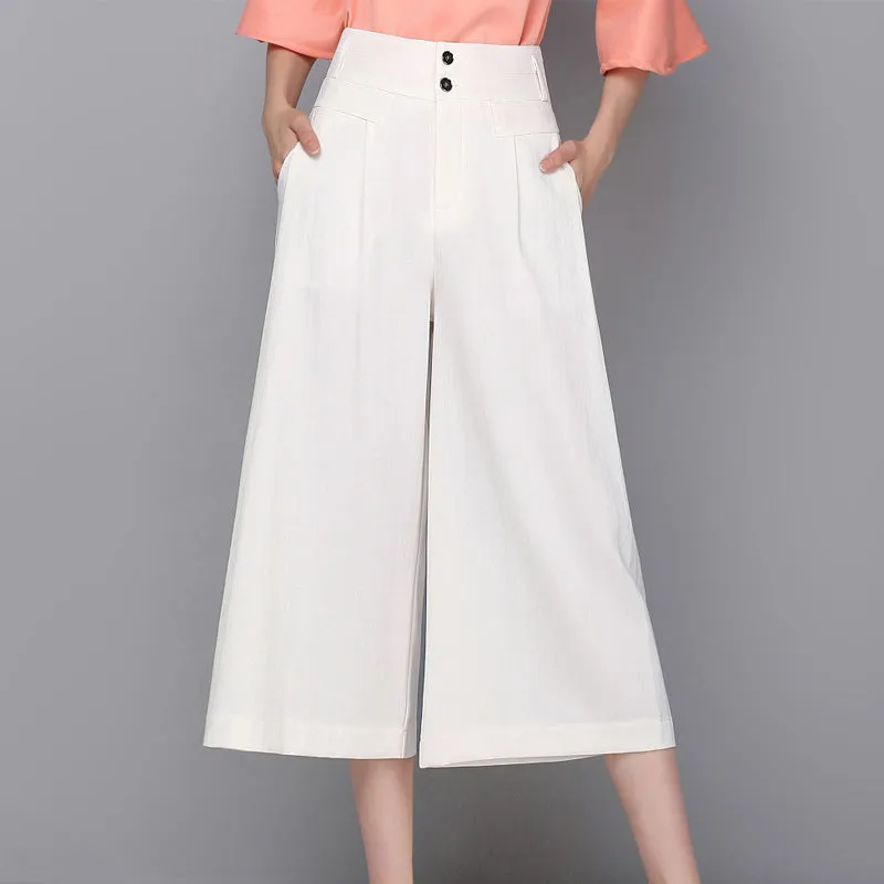 The Summer Elegant Linen Pants