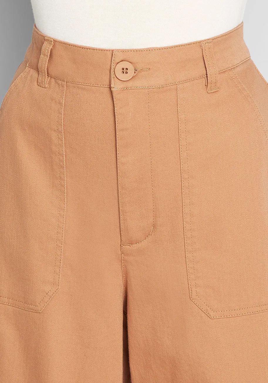 Trusting My Instincts Wide-Leg Pants