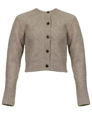 Viognier Cropped Cardigan