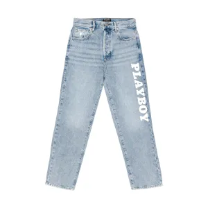 Women's High Rise Straight Leg Masthead Denim Pants